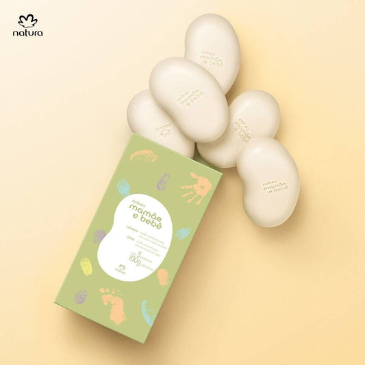 MAMÃE E BEBÊ Sabonete em Barra 5x100g
