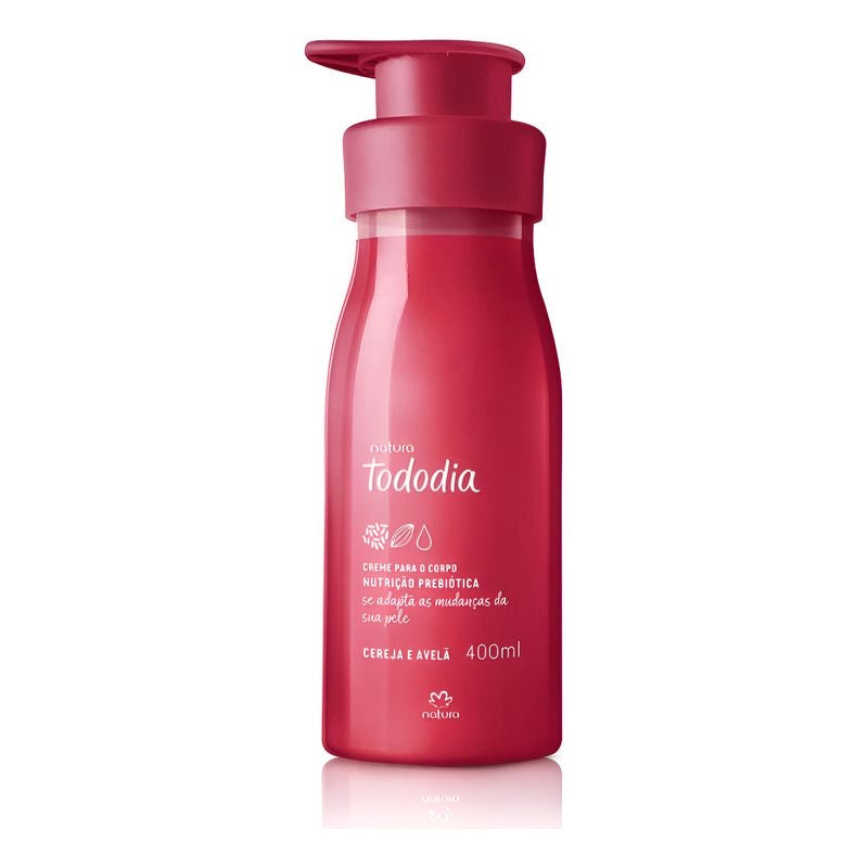 TODODIA CEREJA E AVELÃ Creme Corporal 400ml