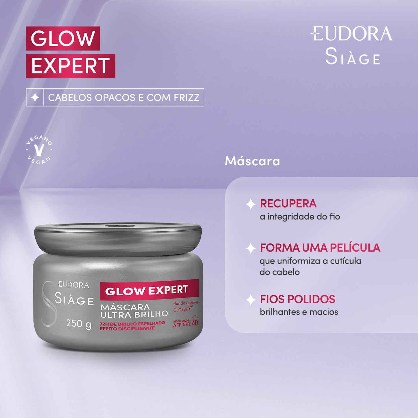 SIAGE GLOW EXPERT Kit Shampoo + Conditioner + Mask