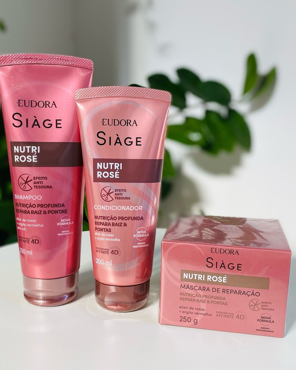SIAGE NUTRI ROSE Kit Shampoo + Conditioner + Mask