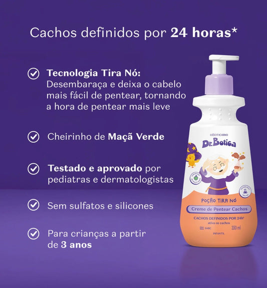 DR BOTICA Creme de pentear Cachos infantil