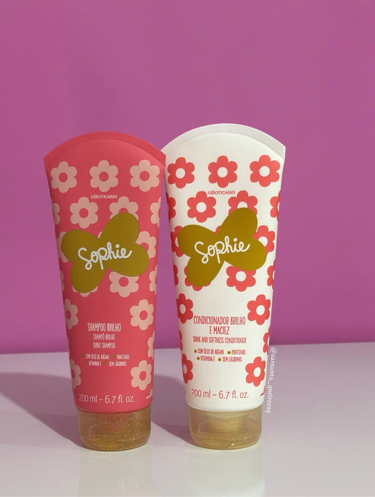 SOPHIE Brilho Shampoo + Condicionador 200ml