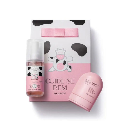 CUIDE-SE BEM DeLeite Kit Body Splash + Creme de mão