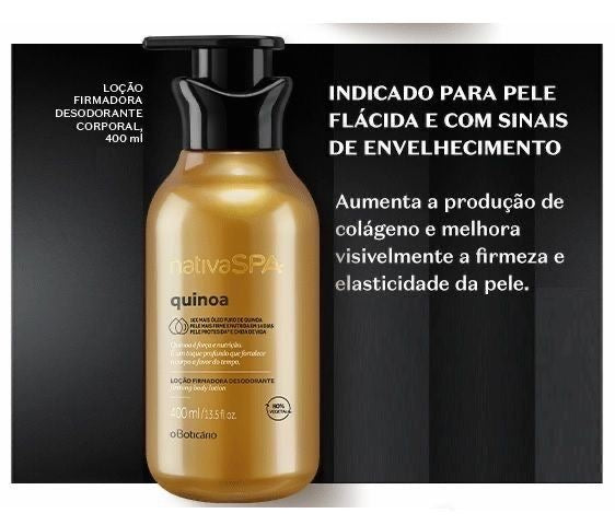NATIVASPA QUINOA Loção Firmadora 400ml