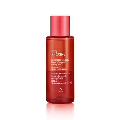 GOLDEN STRAWBERRY AND VANILLA Bi-Phase Body Oil 120ml