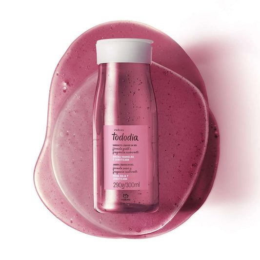 TODODIA AMORA VERMELHA E JABUTICABA Sabonete Líquido Kit (pote + refil)