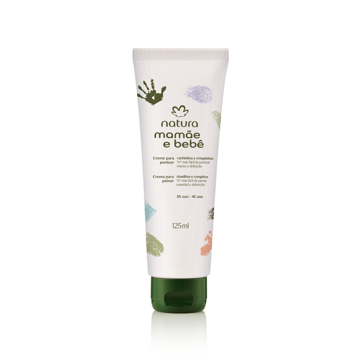 MAMÃE E BEBÊ Creme para Pentear Cachinhos e Crespinhos 125ml
