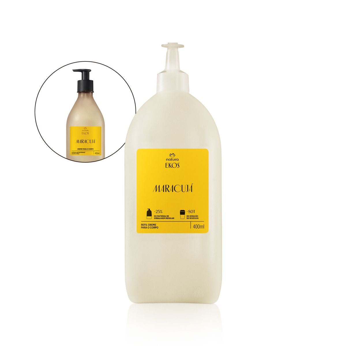 EKOS PASSION FRUIT Body Cream Refill 400ml