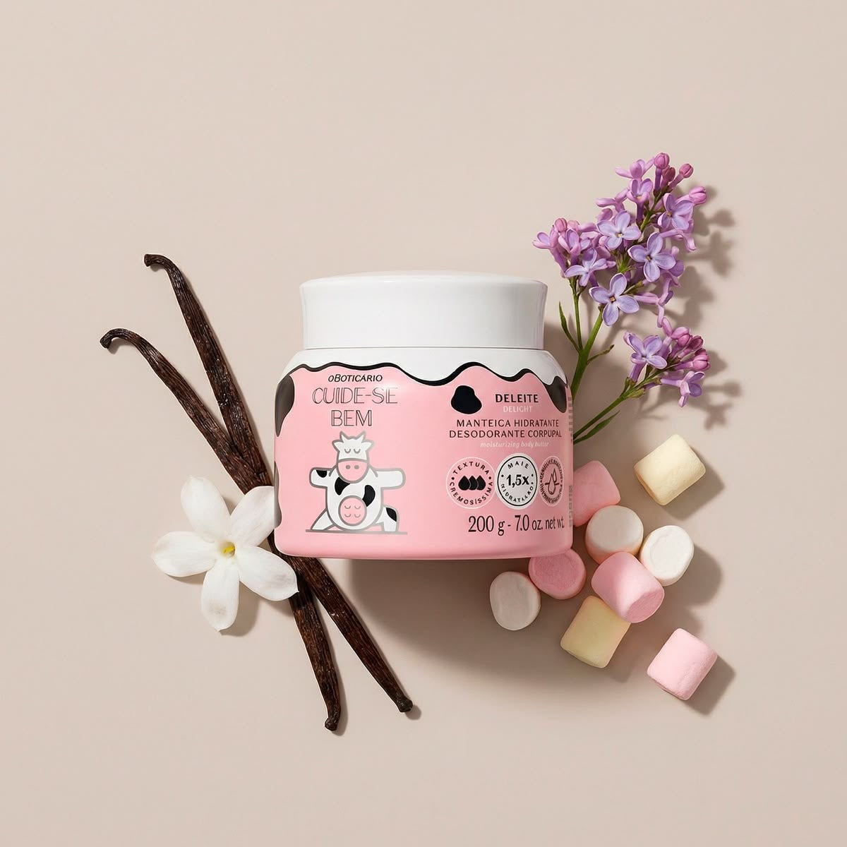 DELEITE Deodorant Body Butter 200g