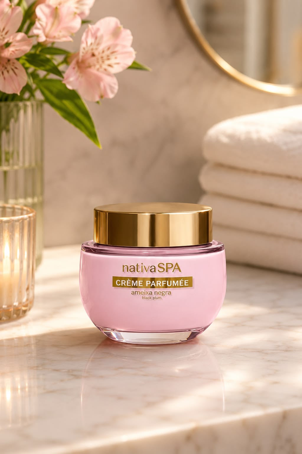 NATIVASPA BLACK PLUM Perfumed Cream 200g