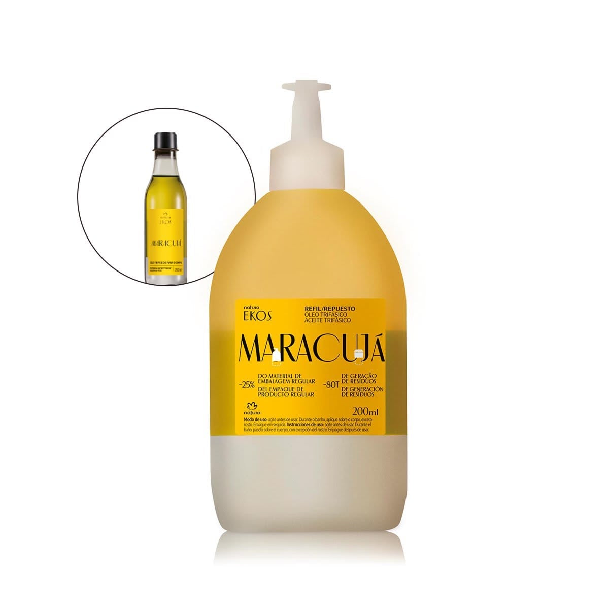 EKOS MARACUJA Refill Triple-phase body oil 200ml