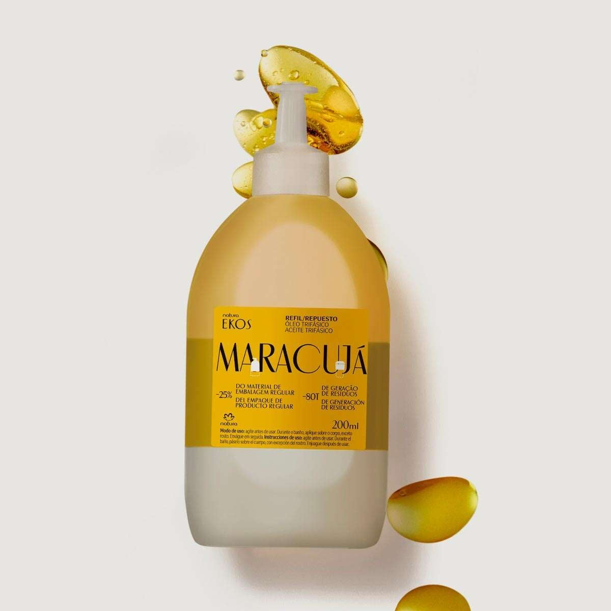 EKOS MARACUJA Refill Triple-phase body oil 200ml
