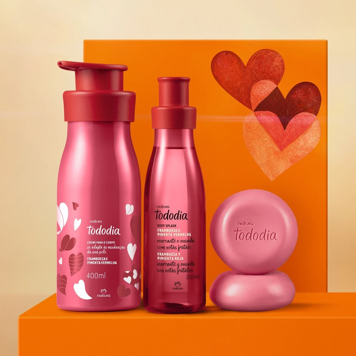 RASPBERRY AND RED PEPPER Valentine's Day Heart Kit