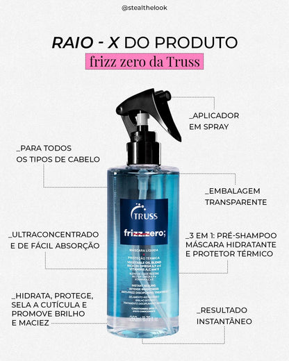 TRUSS Frizz.zero: Máscara Liquida 260ml