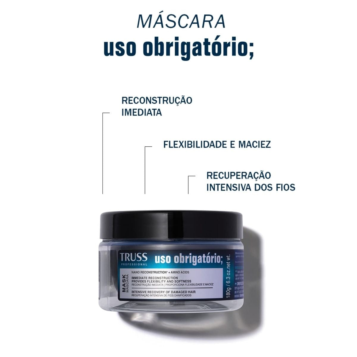 TRUSS Uso Obrigatório: Máscara 180g
