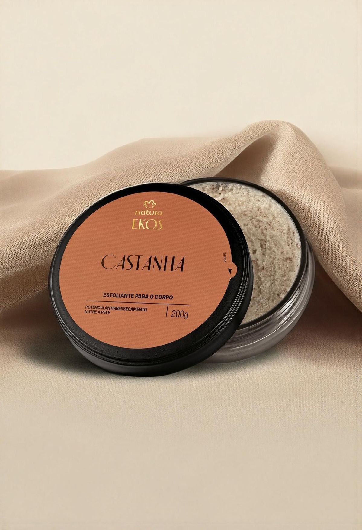 EKOS Castanha Esfoliante para o Corpo 200g