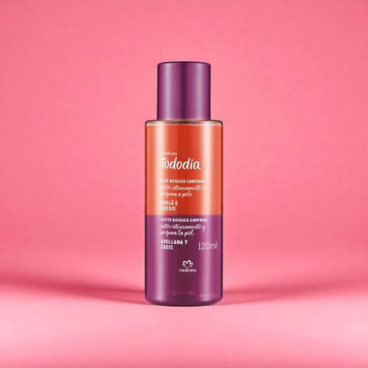 AVELÃ E CASSIS Óleo Bifásico Corporal 120ml