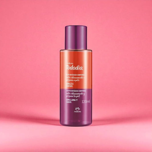 AVELÃ E CASSIS Óleo Bifásico Corporal 120ml