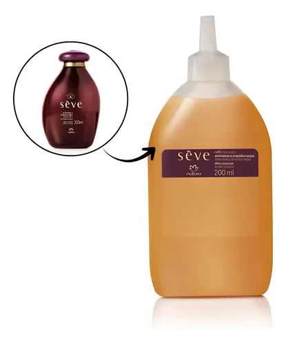 SEVE AMÊNDOAS E ORQUÍDEA NEGRA Refil Óleo corporal 200ML
