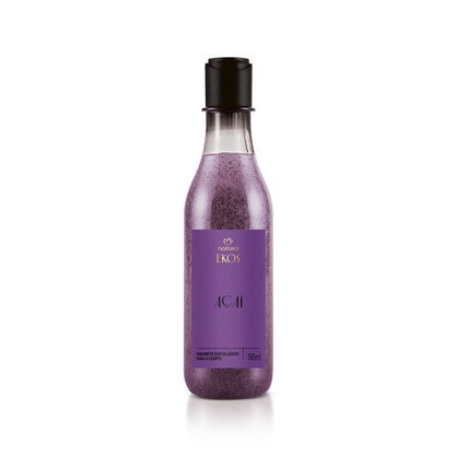EKOS AÇAI Sabonete Líquido Esfoliante 185ml + Refil 185ml