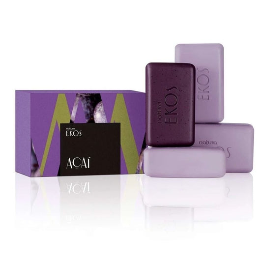 EKOS AÇAI Caixa de sabonete 4X100G
