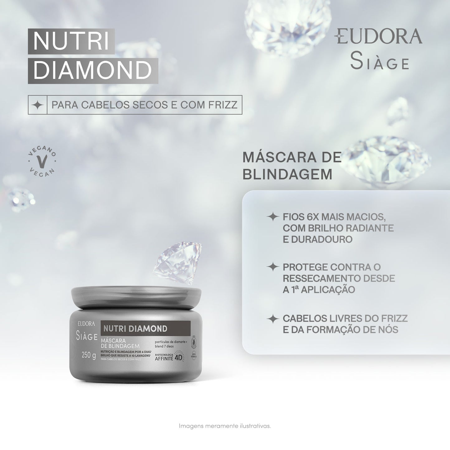 SIAGE NUTRI DIAMOND Máscara 250g