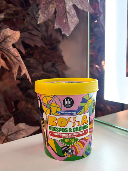 LOLA BOSSA CRESPOS & CACHOS: Máscara Nutritiva 450g