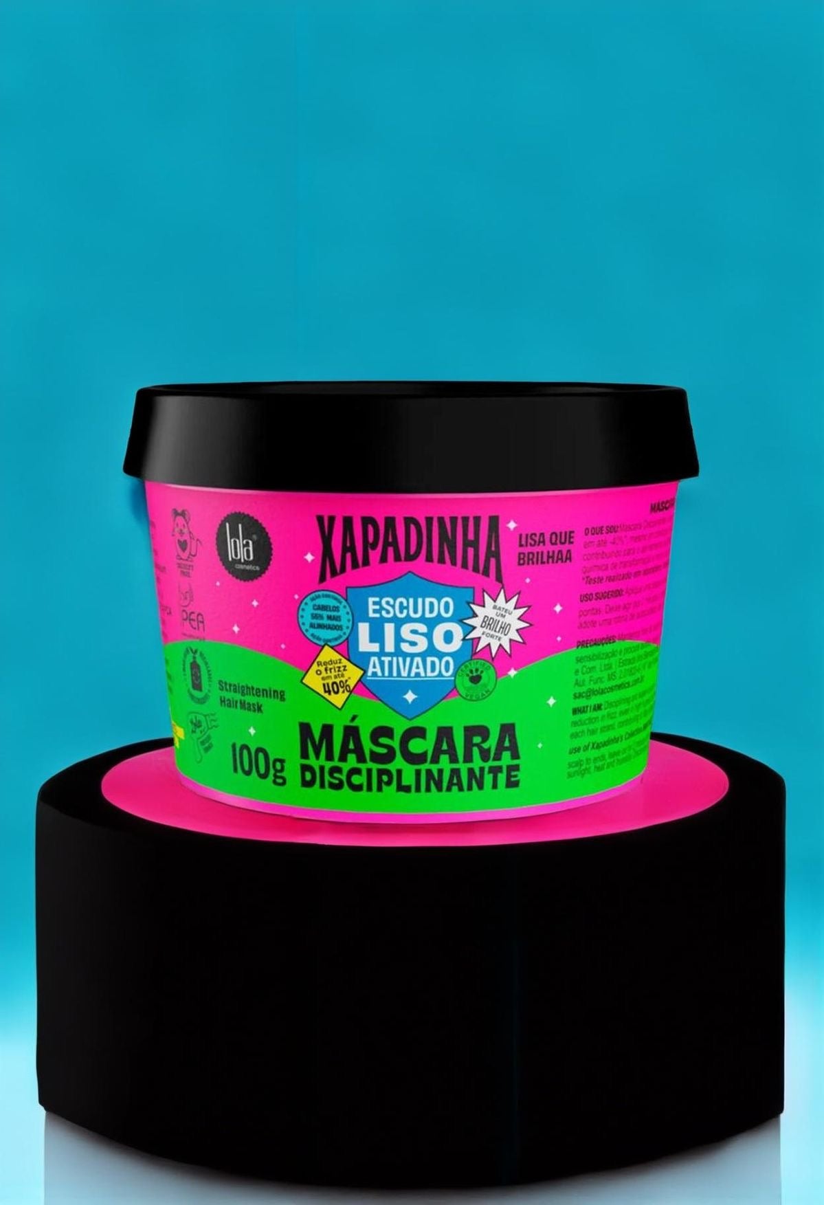 LOLA XAPADINHA: Máscara Disciplinante 100g