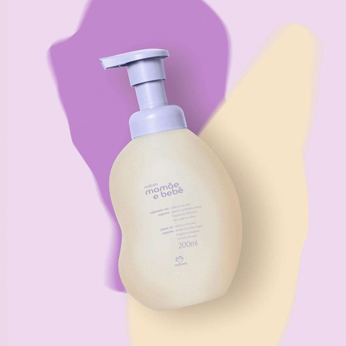 MAMÃE E BEBÊ Relaxante: Sabonete em Espuma 200ml