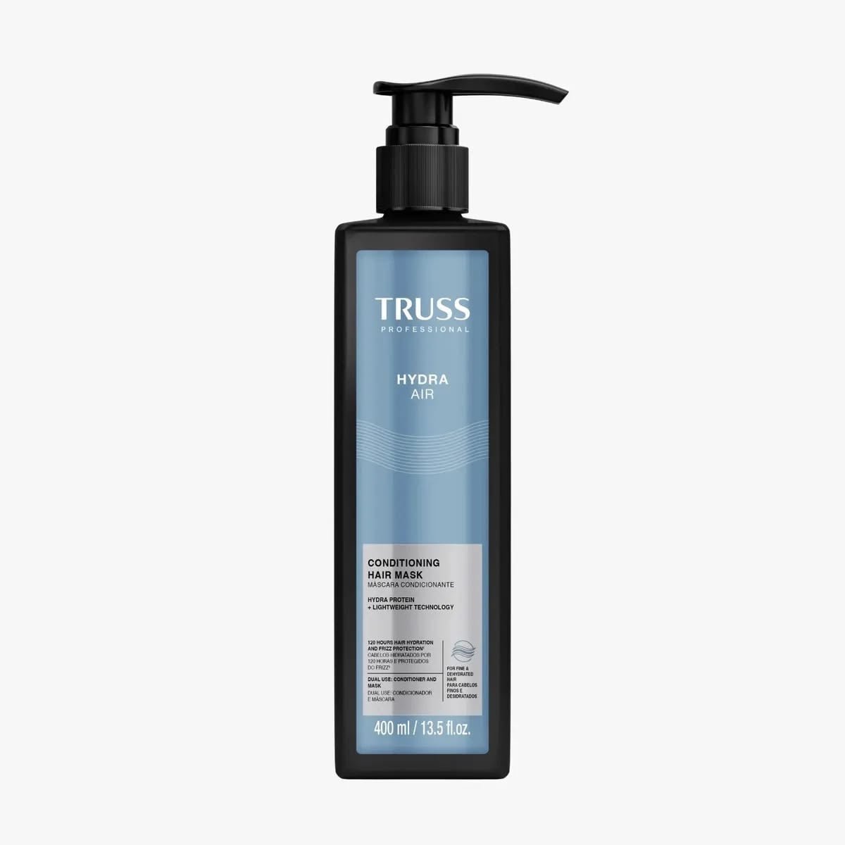 TRUSS Hydra Air: Shampoo 300ml + Máscara Condicionante 400ml