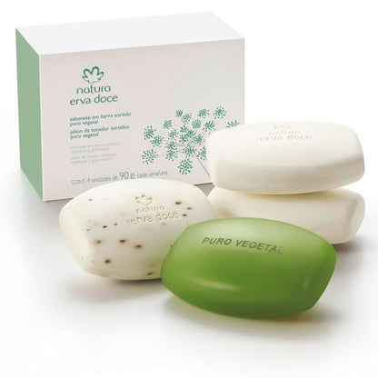 ERVA DOCE Sabonetes Sortidos 4x90g