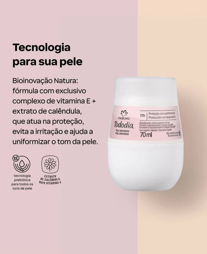 TODODIA PELE UNIFORME (Aclarar) Desodorante Roll-on 70ml