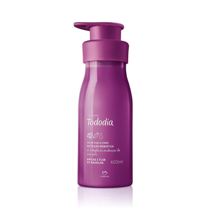 TODODIA AMEIXA E FLOR DE BAUNILHA Kit Creme Corporal + Sabonete liquido em gel