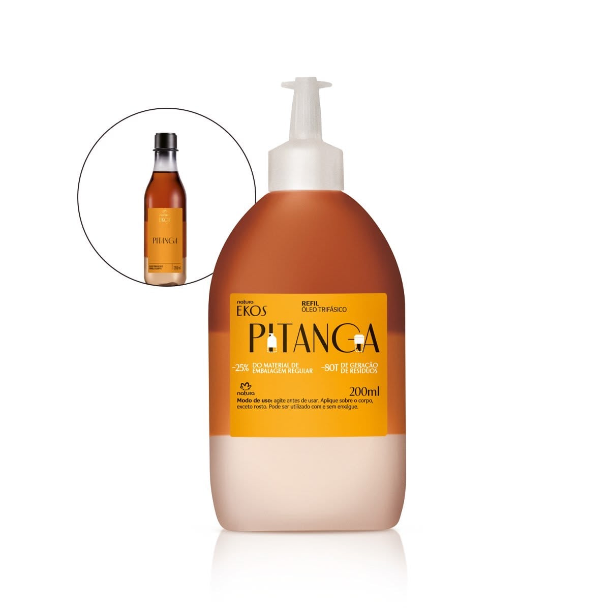 EKOS PITANGA Triple-Phase Body Oil Refill 200ML