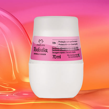 TODODIA ACEROLA E HIBISCO Desodorante Roll-on 70ml