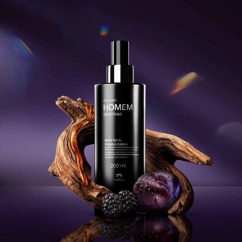 HOMEM IDENTIDAD Body Spray Corpo & Cabelo 200ml