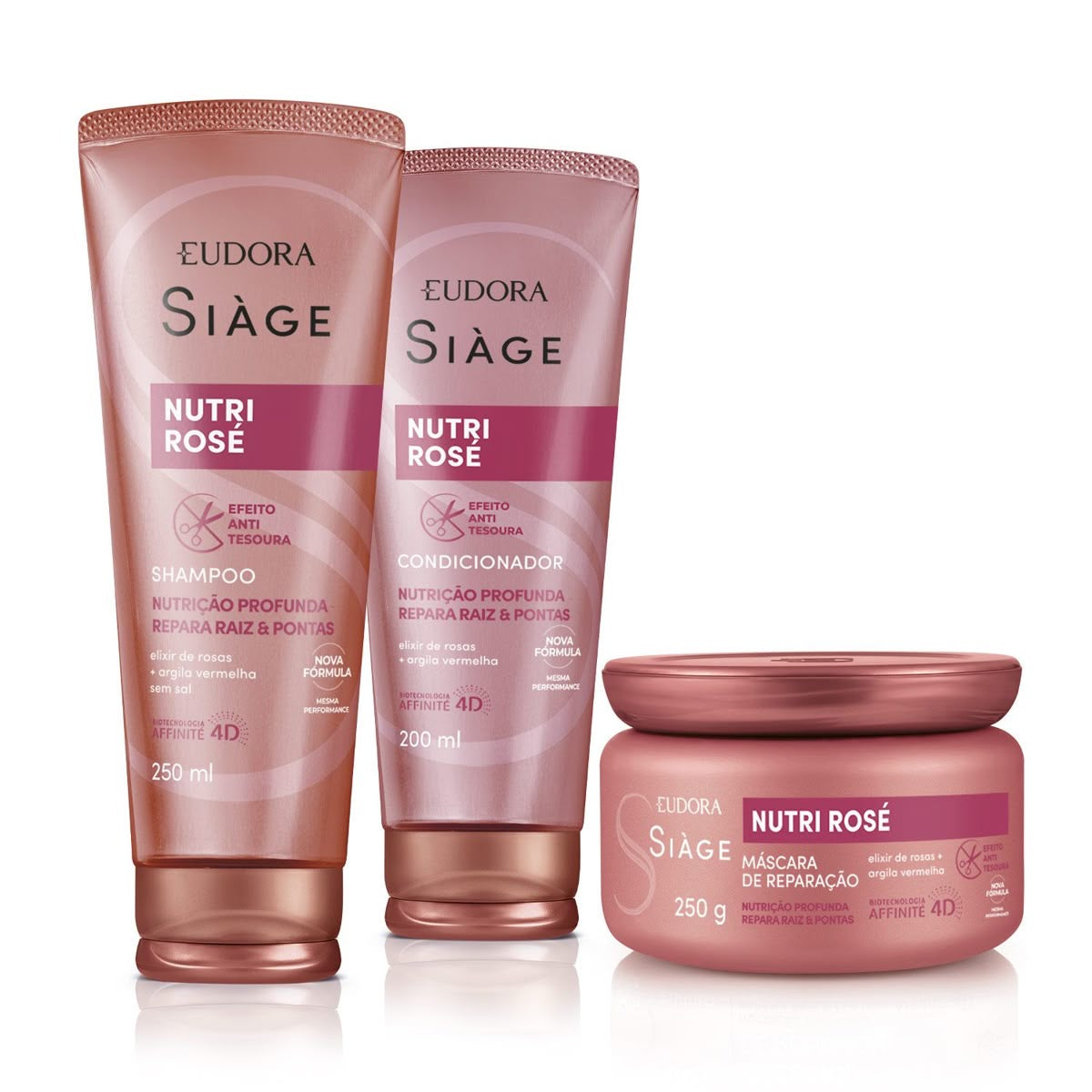 SIAGE NUTRI ROSE Complete Kit (anti-split ends effect)