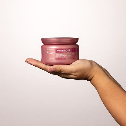 SIAGE NUTRI ROSE Máscara 250g (efeito anti-tesoura)