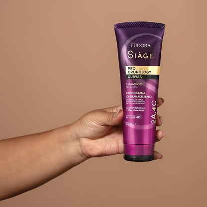 SIAGE PRO CRONOLOGY CURVAS Kit Shampoo + Condicionador
