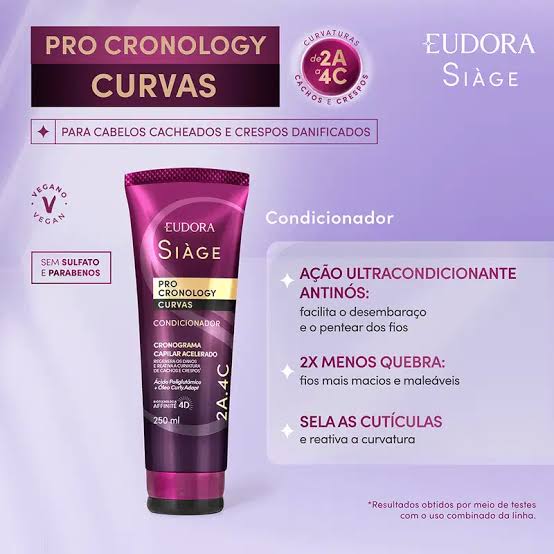 SIAGE PRO CRONOLOGY CURVAS Kit Shampoo + Condicionador