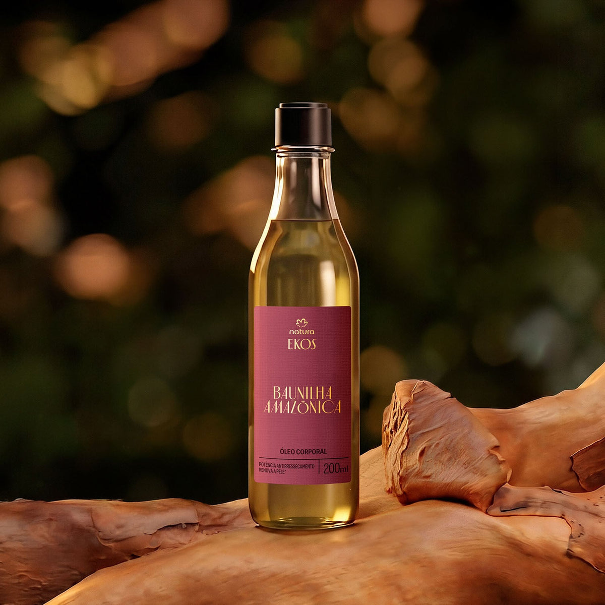 EKOS BAUNILHA AMAZÔNICA Óleo trifásico corporal 200ML
