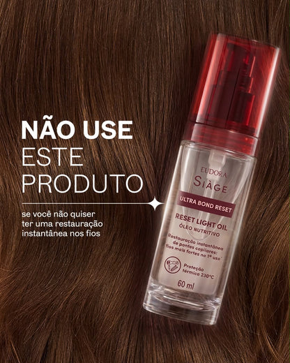EUDORA SIAGE ULTRA BOND RESET:  Óleo Nutritivo 60ml