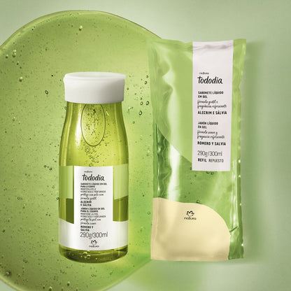TODODIA ALECRIM E SÁLVIA Sabonete Líquido em gel 300ml