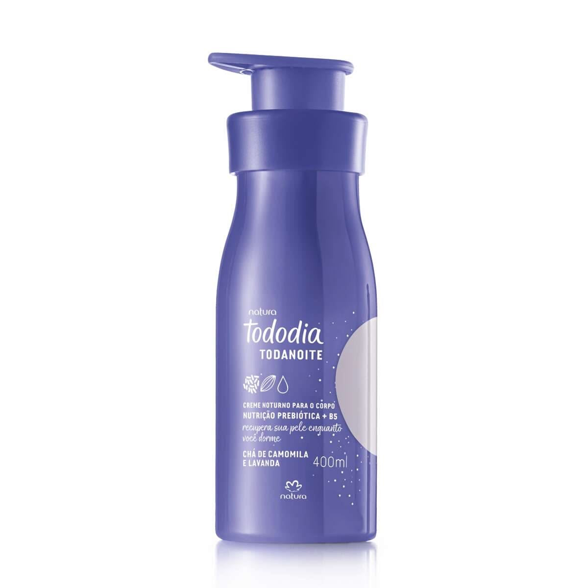 TODODIA CHÁ DE CAMOMILA E LAVANDA Creme Corporal 400ml
