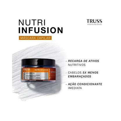 TRUSS Nutri Infusion: Máscara capilar 180g