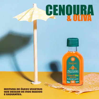 LOLA PINGA CENOURA & OLIVA: Óleo Pré e Pós Sol 50ml