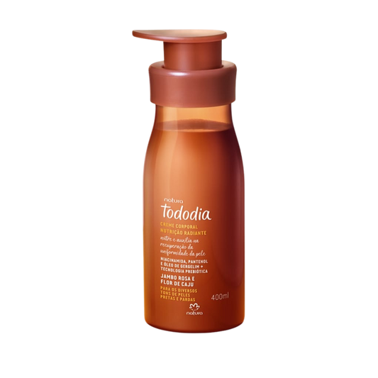 TODODIA JAMBO ROSA E FLOR DE CAJU Creme Corporal 400ml