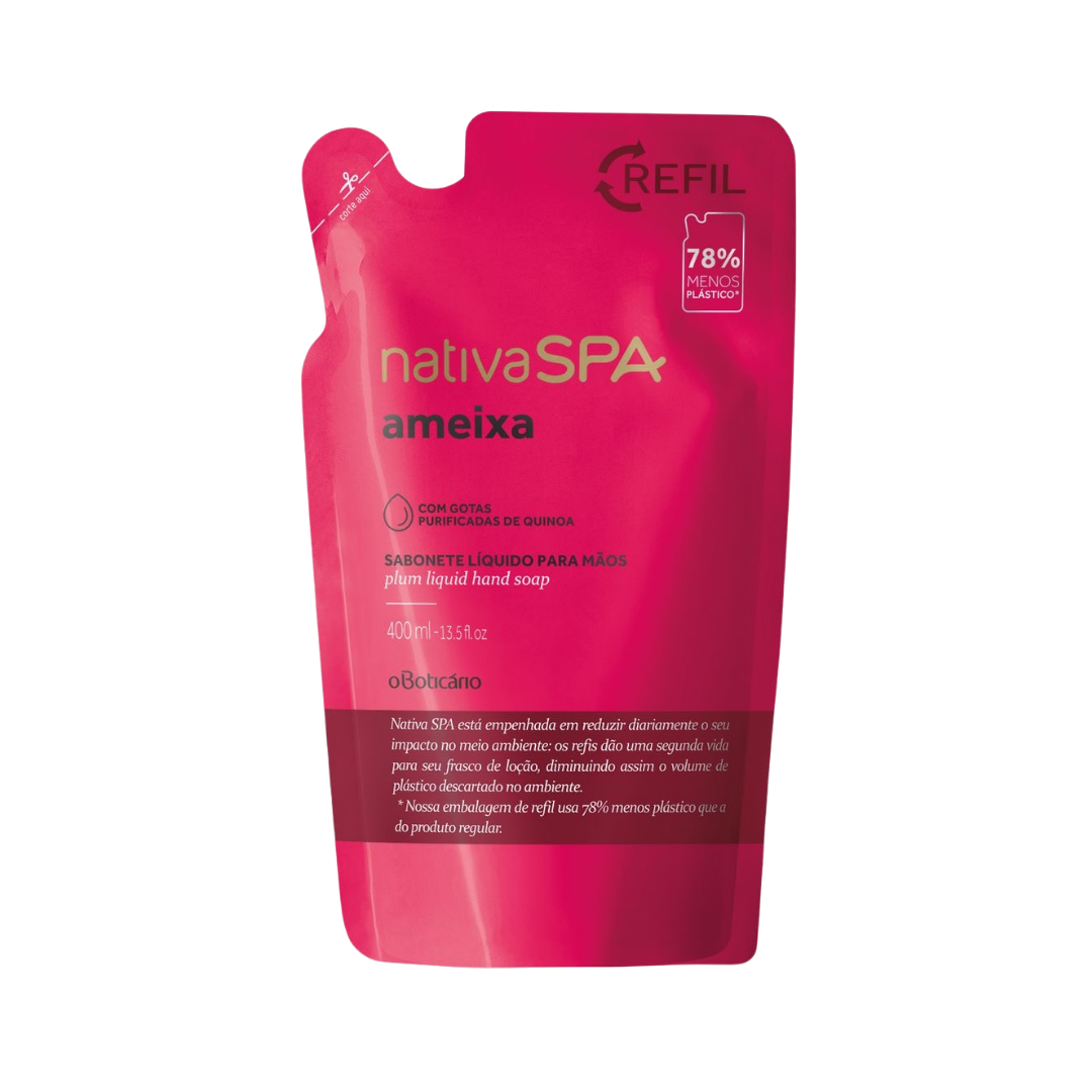 NATIVASPA Plum Body Cream Refill 400ml