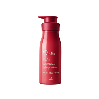 TODODIA Cherry and Hazelnut Body Cream 400ml
