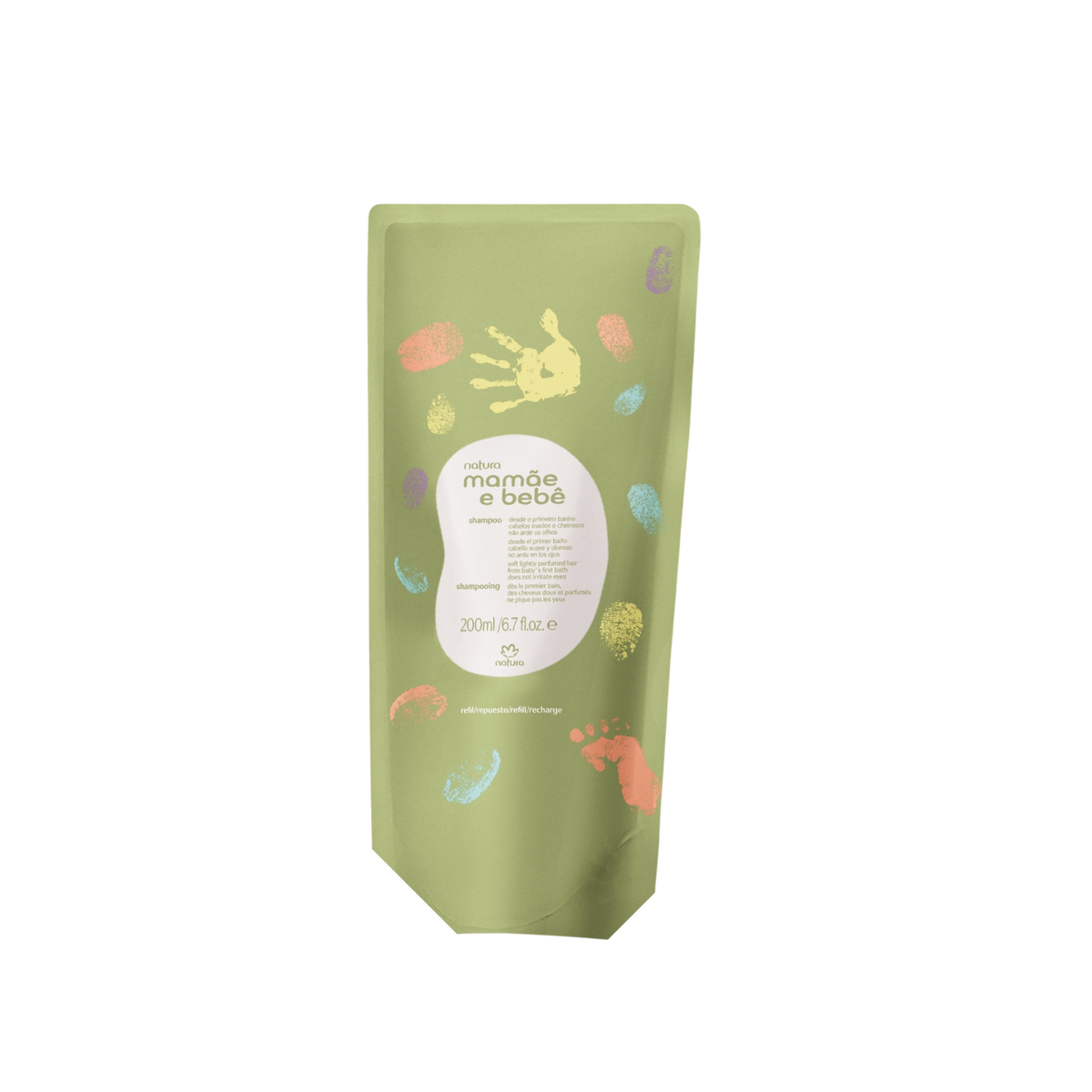 MAMÅE E BEBÊ Shampoo Refil 200ml